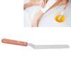 Stainless Steel Waxing Spatulas Wooden Handle Hair Removal Multifunctional Wax Stirrer Sticks