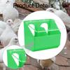 Hanging Box Pigeon Feeder Heavy Duty Two Hole Dove Bird Feeding Case Food for Canaries,