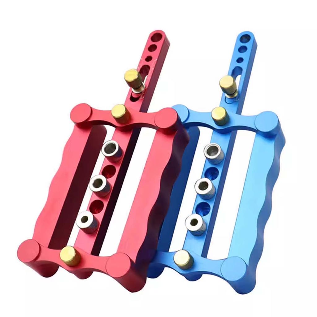 3-in-1 Vertical Woodworking Hole Opener, Wood Dowel Wood Puzzle Board Side Drilling Locator