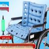 Anti-Decubitus Inflatable Wheelchair Cushion with Breathable Backrest