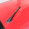 8cm/3.5cm Car Antenna Auto Retrofit Decoration Carbon Fiber Universal Replacement Black Roof Radio Accessories