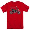 Honda Men and Women Tshirt Summer Monkey 125 19 Red Racing Motorcycle Riding Offroad Enthusiasts Shortsleeved Retro Top