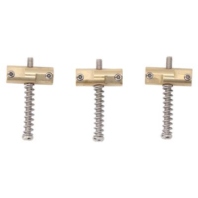 3Pcs Compensated Guitar Saddles 10.8mm Octave Guitar Bridge Saddles for TL Electric Guitar