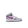 Nike Air Force 1 Mid Easy On Comfortable Versatile Durable Shock Absorption High Top Casual Shoes Kids Sneakers FN1193-003