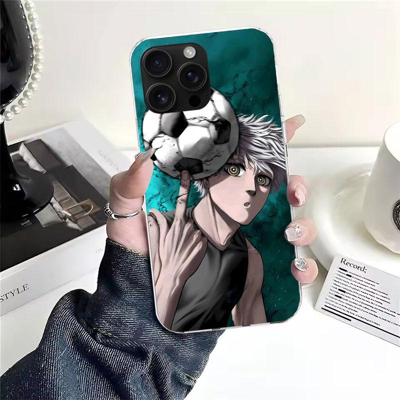 Blue Lock Nagi Seishiro Soft Phone Case For IPhone 11 17 Air 16E 16 Pro Max 15 + 14 Plus 13 Mini 12 Apple 7 SE 8 Fundas Coque 11