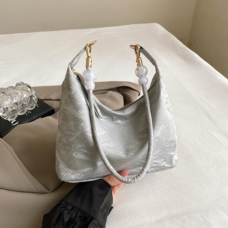 Large-capacity Leisure Is Popular This Year. 2024 Foreign Style New Fashionable and Beautiful Crossbody One-shoulder Underarm Tote Women's Bag