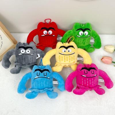 Farbmonster Niedliche Plüschpuppe – Mein Emotionsfreund für Kinder
