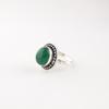Green Onyx Cab Gemstone 925 Sterling Silver Jewelry Handmade Ring Wedding Gift RR-62-36