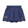Kids Sweet Cotton Ruffle Shorts