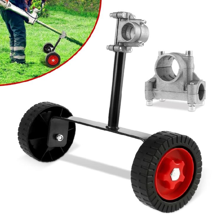 Lawn Mower Support Wheel Adjustable 26mm-28mm Portable String Trimmer Wheel