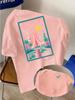 Vibrant Algeria Cityscape Tee with Retro Style Buildings and Palm Tree Print 100 Cotton Unisexs Tshirt Summer Casual Wear