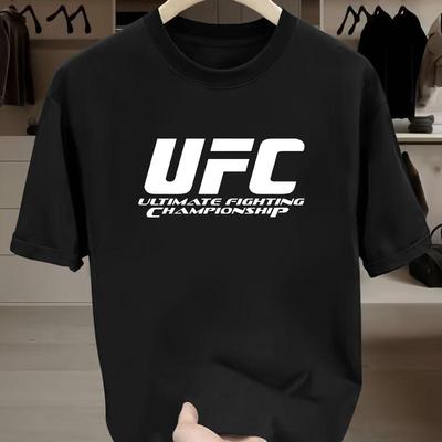 UFC Ultimate Fighting Championship T-Shirt,Soft Breathable & Fade-Resistant, Classic Fit for Daily Casual Wear