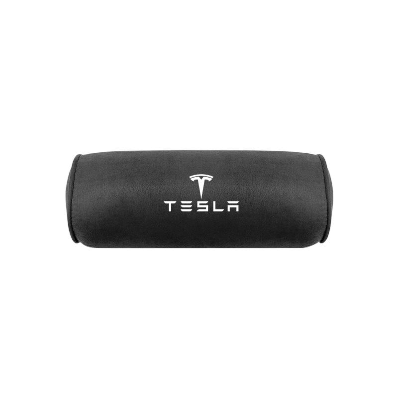 ALQ1 Car Seat Headrest Memory Foam Pillow Neck Support Protect For Tesla Model 3 Highland 2023 Model S Model X Model Y Model Y-Eur
