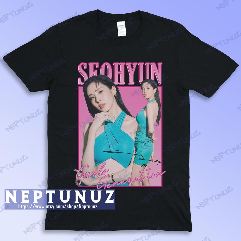 Seohyun Girls Generation T-Shirt, Vintage Kpop Fashion, Retro Style Graphic Tee