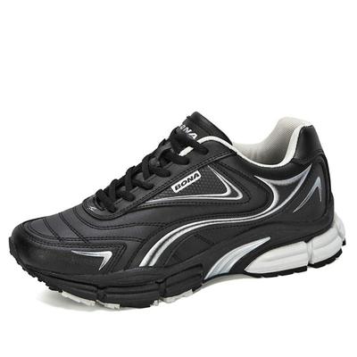 Nuevos diseñadores, zapatillas de deporte de cuero de acción, zapatos para hombre, zapatos casuales al aire libre, calzado de ocio a la moda para hombre, zapatos para caminar para hombre