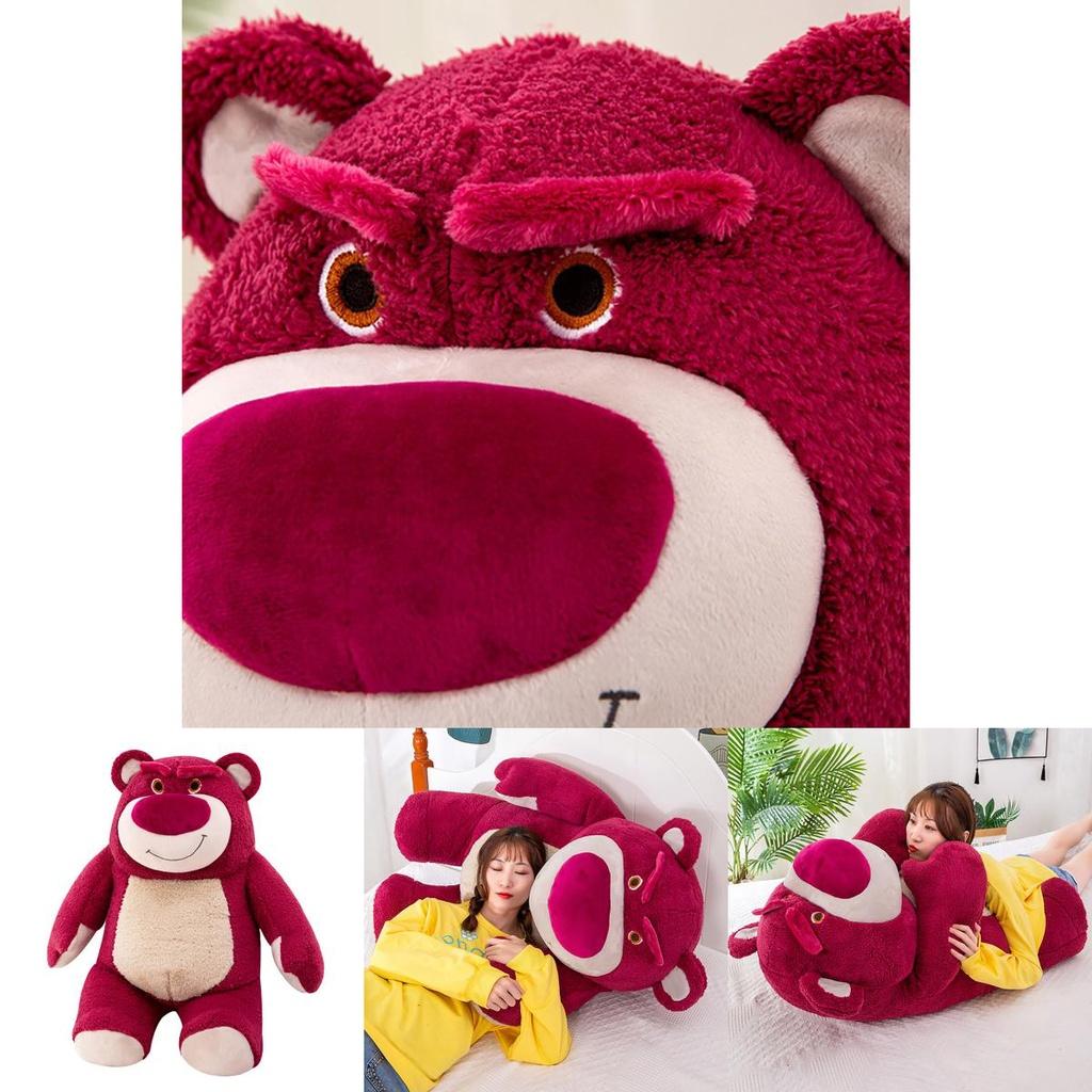 Cuddly Toy Story Lotso Strawberry Bear Plush Toy Stuffed Doll Gift For Kids