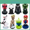 Cartoon Style White Knight Phone Holder For Lazy Gamers, Resin Material, 6.5cm/2.5in Size
