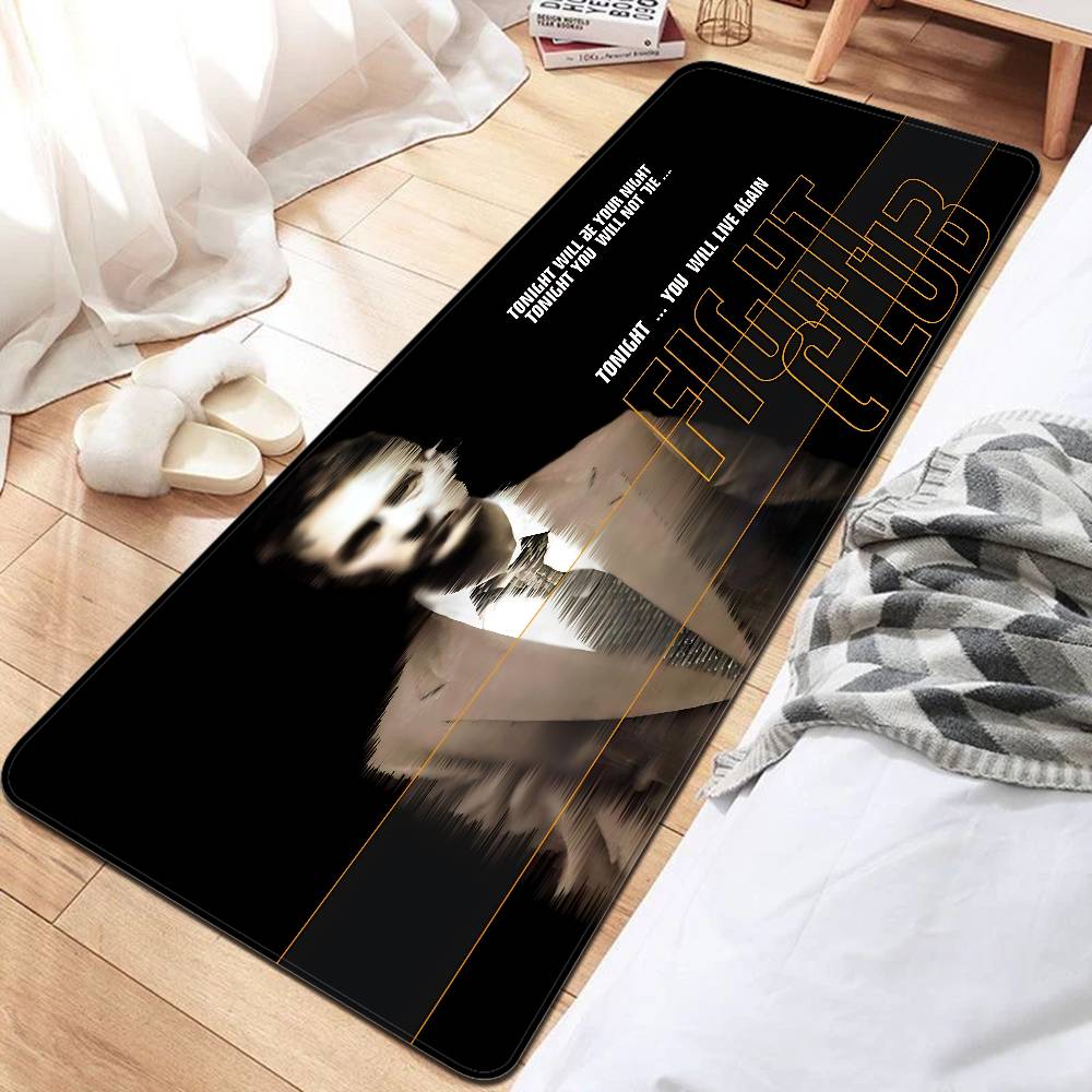 Fight Club Movie Bathroom Mat Non-Slip Laundry Room Mat Laundry Decor Balcony Child Living Room Toilet Rug