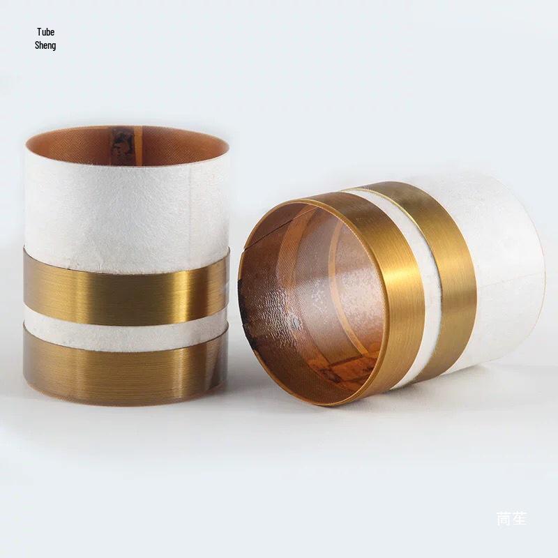 75.5mm Bass Voice Coil, 51.0 Fiberglass Double Layer Wound Coil, 51 Core Speaker Repair Parts