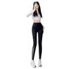 Mesh Yoga Pencil Pants High-waisted Summer Thin Leggings Long Pants Women Sharkskin Pants  Fitness