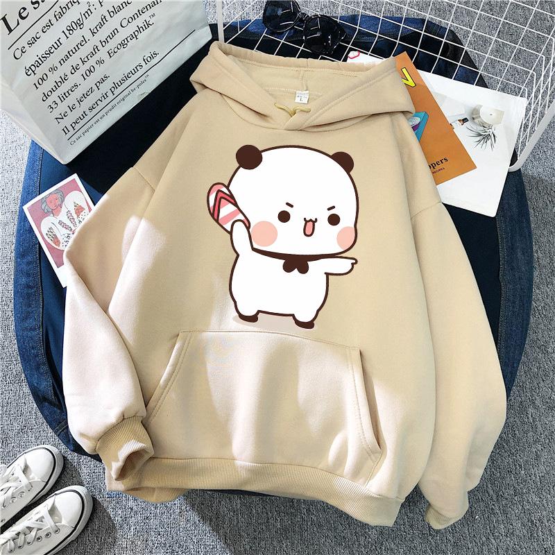 2024 Damen Herren Gothic Streetwear Kawaii Vintage Cartoon Sweatshirts Lustige Grafik Kapuzenpullover Bubu Dudu Y2k Print Hoodies Kleidung