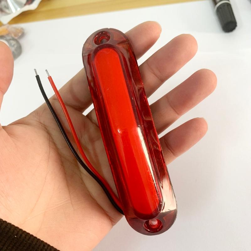 6LED Turn Signal Stop Brake Light For Car Trailer Truck Pickup Indicator Waterproof Taillamp Side Marker Lamp Tail Light