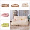 Warm Winter Warm Cat Nest Plush Kitten Puppy Sleeping House Soft Cat Bed Sofa  Spring