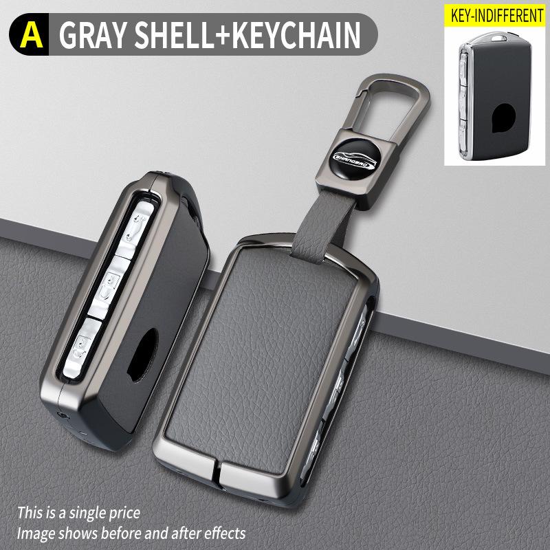 Volvo C-Type Elephant Grey Car Key Case