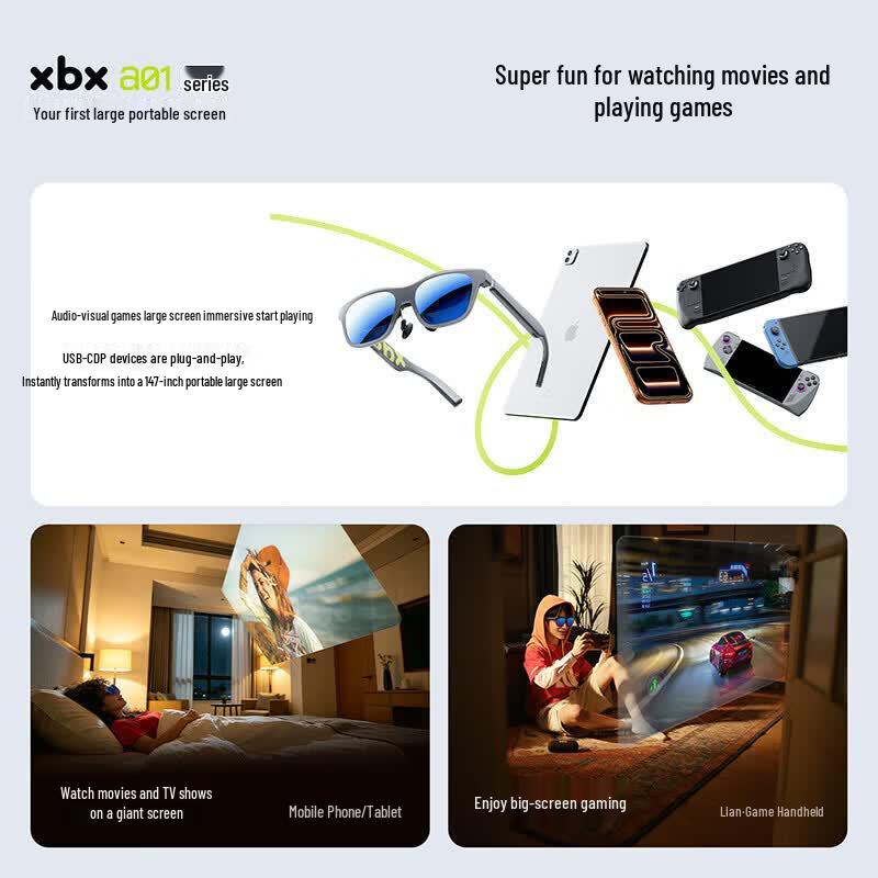 XREAL xbx a01+ Smart AR Glasses