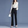 Women's Micro-Flared Casual Trousers