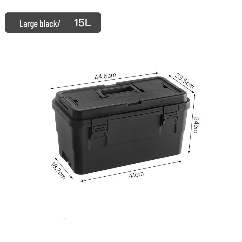 Multi-Layer Tool Storage Box for Gardening, Painting, and Hardware