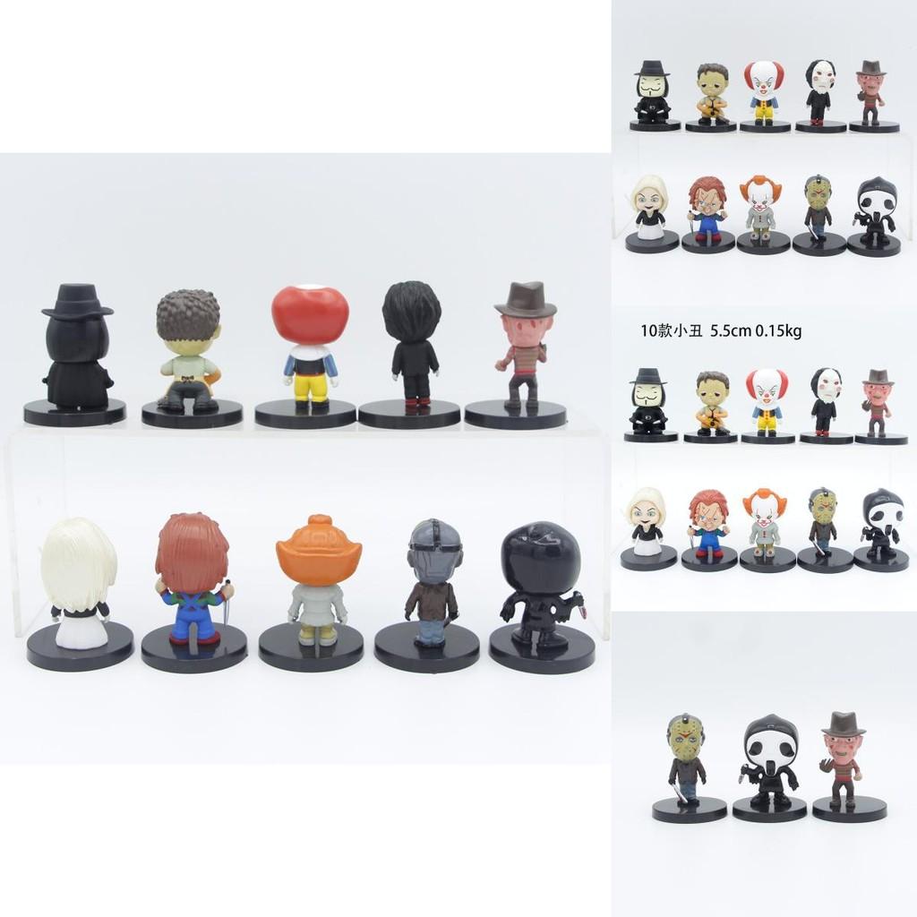 Unique American Horror Movie Character Models Clown Jason Freddy Chucky For Halloween Gifts