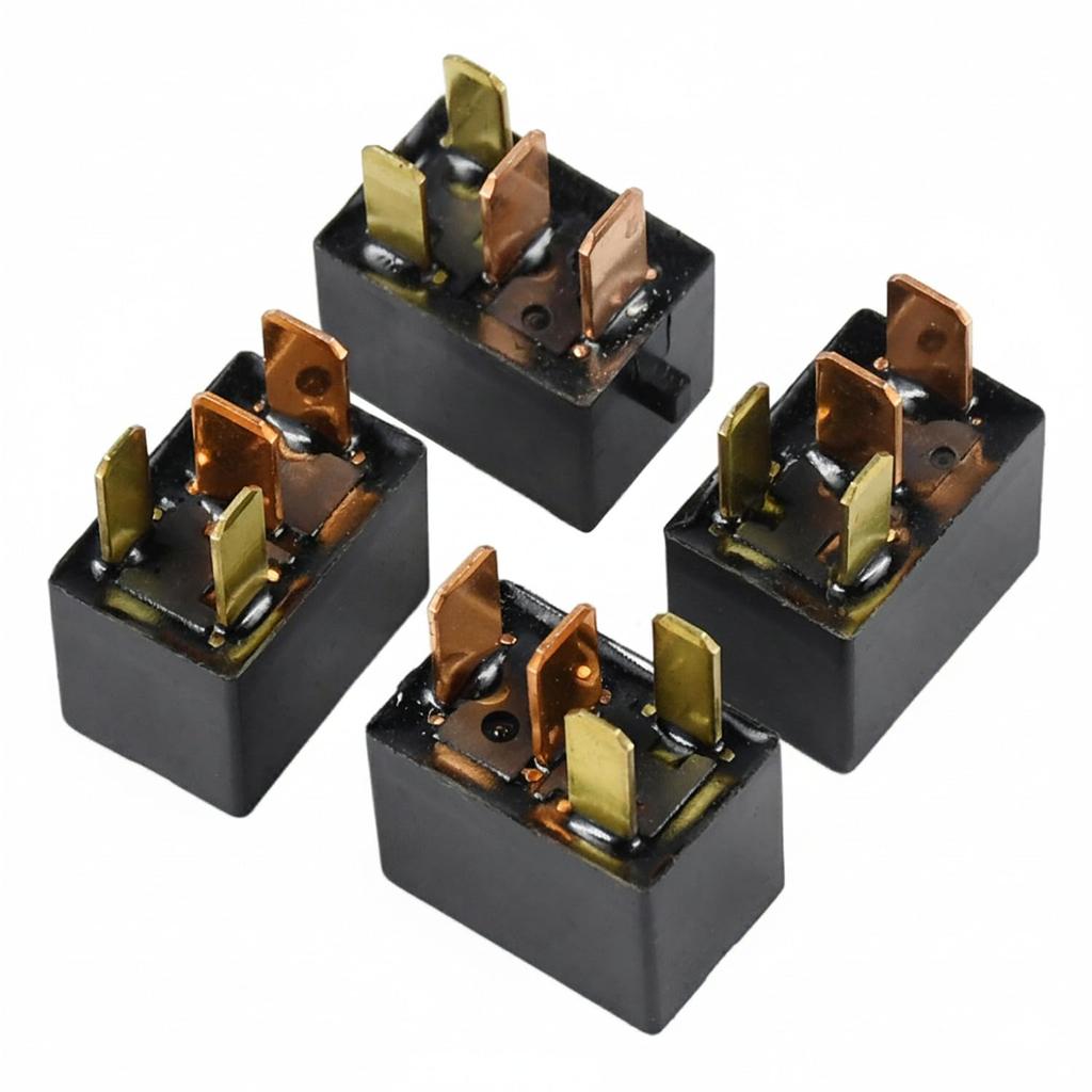 4-Pack G8HL-H71 A/C Compressor Relay 39794-SDA-A05 39794-SDA-A03 12VDC Automotive Relay – Compatible with Honda Accord 2003-2014, Civic 2006-2014,