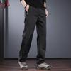 JieLeNuo Men's Outdoor Water-Repellent Straight-Leg Hiking Pants