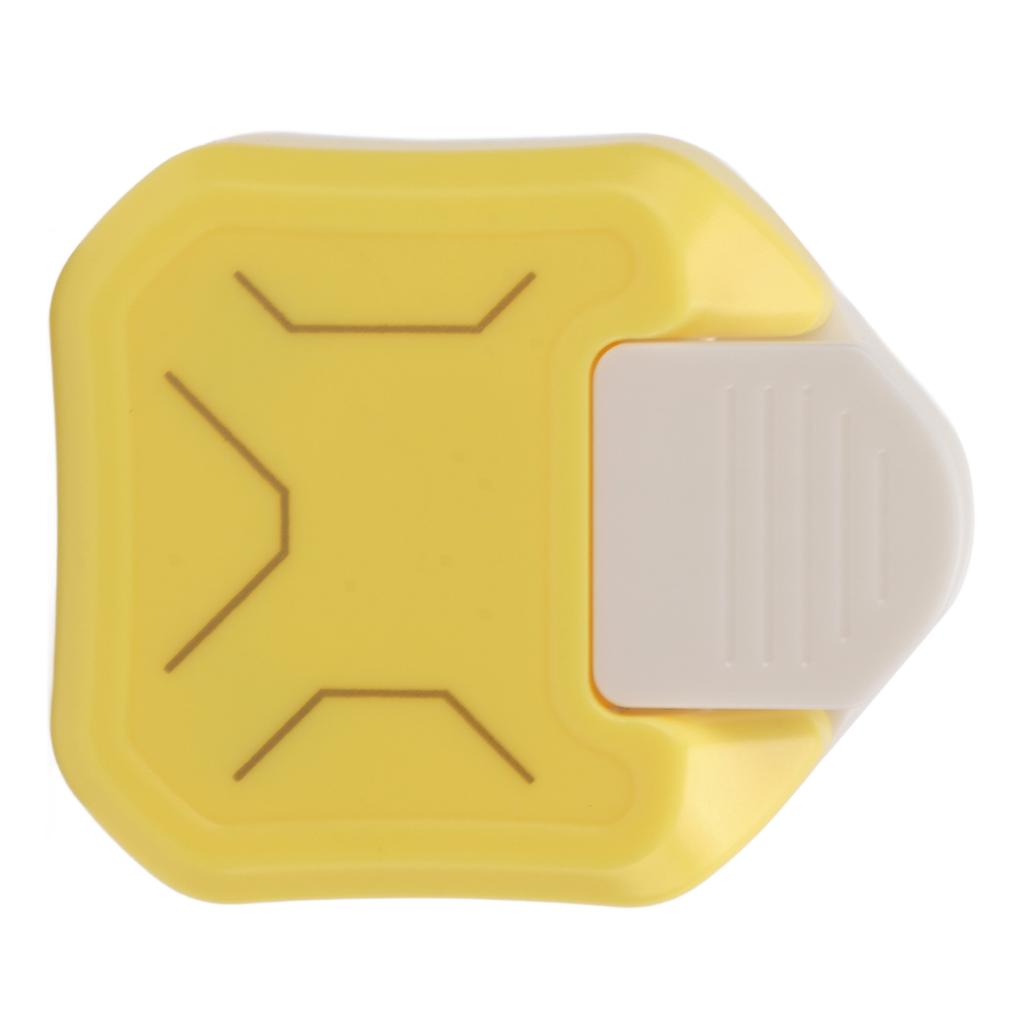 Corner Cutter Mini Portable Multipurpose Yellow Cardboard Straight Angle Beauty Angle Machine Punch Cards