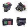 4/5Pin AC250V 16A Waterproof IP55 Push Button Electromagnetic Switch Magnetic Starter Power Safety Switches for Machine Tool