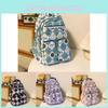 Large Capacity Stylish Backpack For Students In Black Pink Purple Green Blue Colors