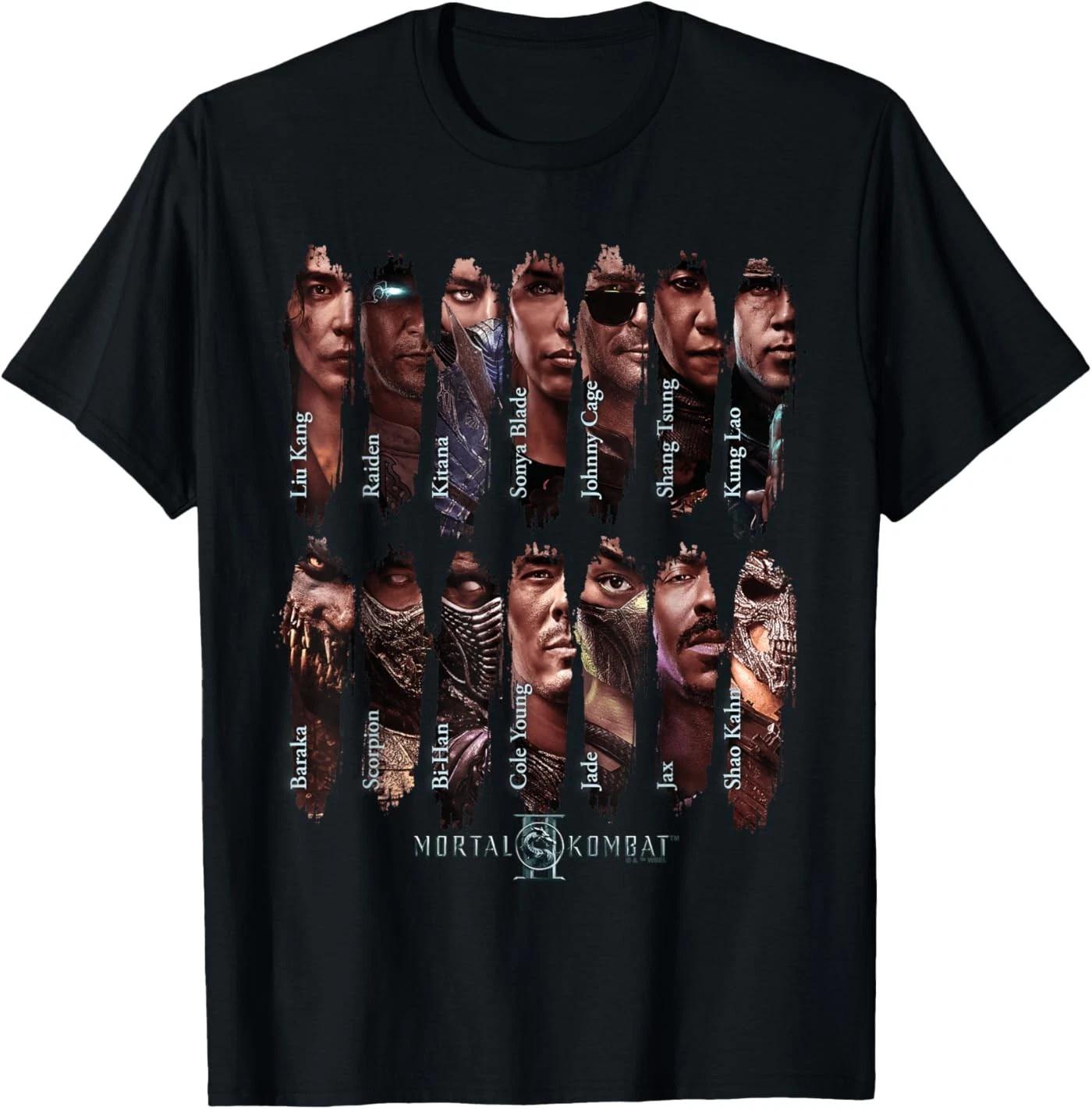 Mortal Kombat 2 Choose Your Fighter T-Shirt M