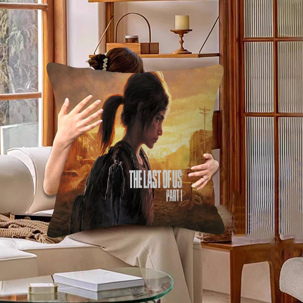 Game The Last Of Us 1 2 Cushion Cover Decorative Pillow Sofa Home Decor Case Pillow Cases