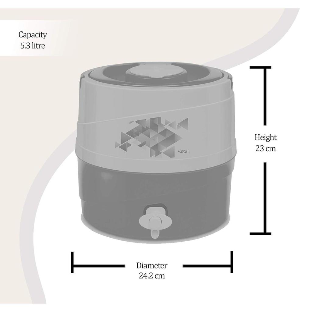 Νέο Kool Rover 7 Μονωμένο Δοχείο Νερού, 5,3 λίτρα, Μπλε