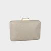 New Style Banquet Clutch Bag European and American Large Capacity Portable Simple Makeup Bag Shoulder Chain Clip Dinner Bag