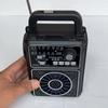 Emergency FM Radio Portable Solar Charging Outdoor Camping Light Overweight Bass Mono USB Port Built-In Speaker