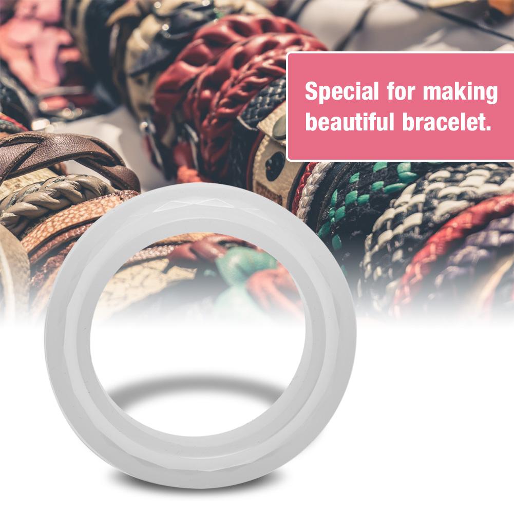 Slender Bracelet Silicone Mold Diamond Shape Surface Resin Bracelet Mold for DIY Jewelry Making