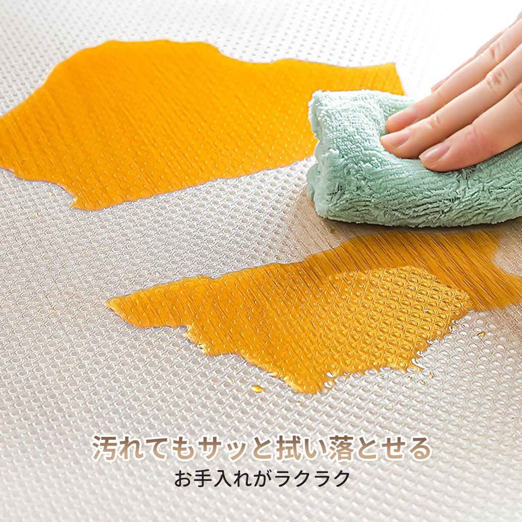 Annhua Cupboard Drawer Made of Closet Shoe Box Under Sink Kitchen Stain Insect Mildew Furniture Easy To Transparent Sheet, 45x500cm, Sheet, EVA,