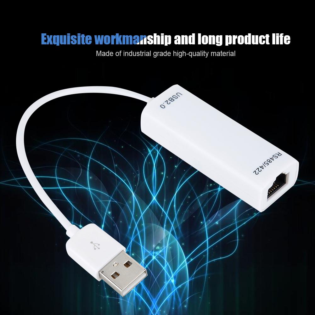 USB to RS485 RS422 Converter Adapter Industrial Grade with British PL2303 Chip RJ45 Interface Anti Surge Anti Thunder