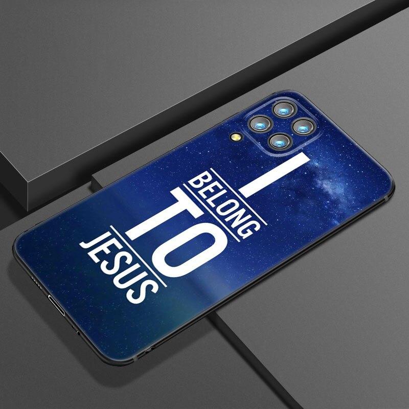Jesus Christ Cross Phone Case For Samsung Galaxy A21 A30 A50 A52 S A13 A22 A32 4G A23 A33 A53 A73 5G A12 A31 A51 A70 A71 A72