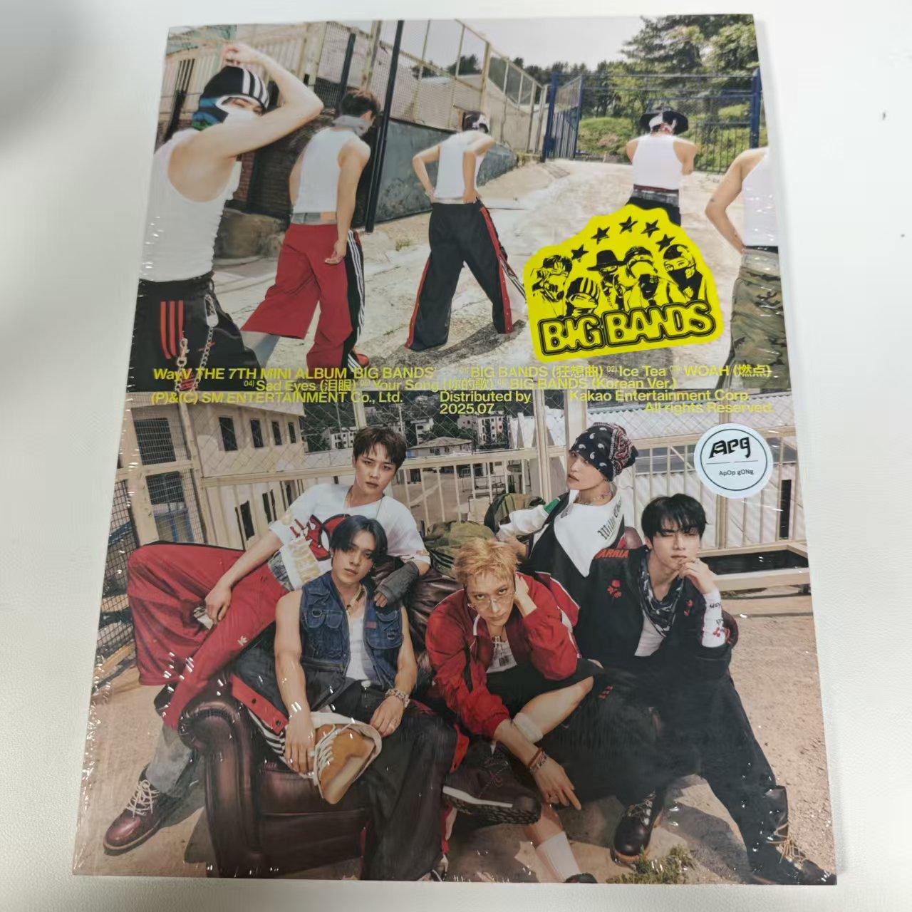 

WayV - [BIG BANDS] 7-й Мини-альбом ФОТОКНИГА Ver.A