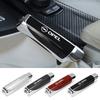 New Car Handbrake Cover Carbon Fiber Auto Handbrake Grips Protector For Opel Astra GTC Insignia Antara Meriva Zafira Accessories