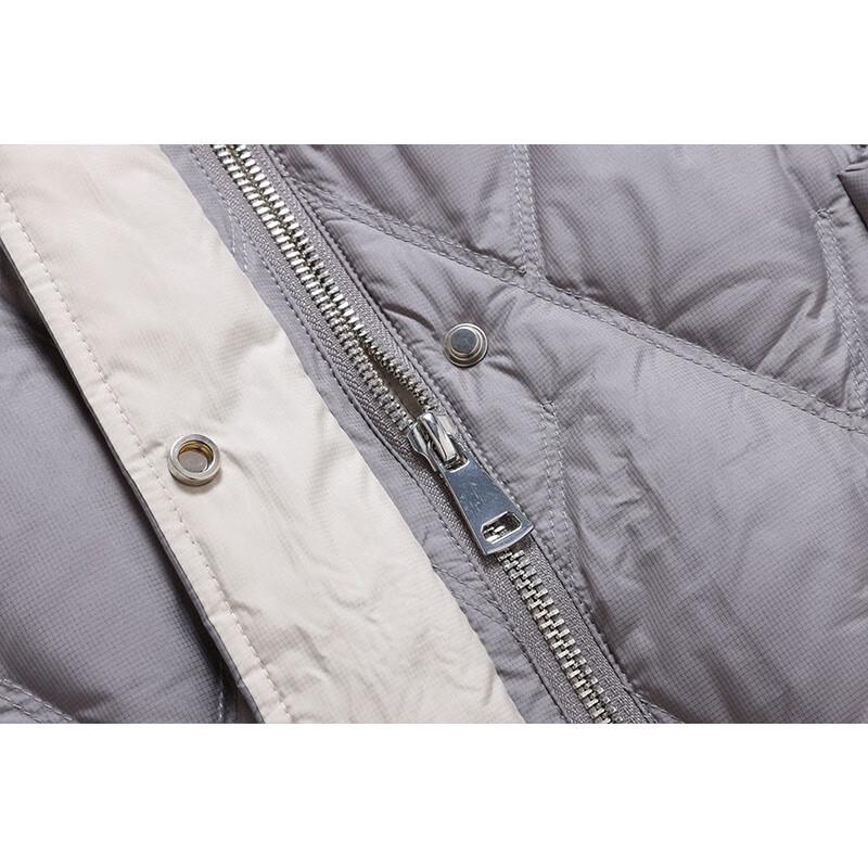 G·TENNA Women's Cropped Stand-Collar Down Jacket BN-S7325