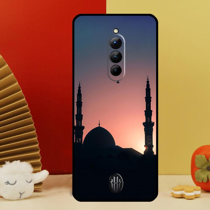 Arabic Muslim Mosque Building Case For Nubia Red Magic 8 9 10 Pro Plus 6 7 6S 7S Pro 5G 6R RedMagic 9S 8S Pro Plus Cover